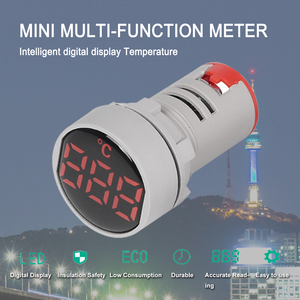 ST1 sinotimer st16c tinh thể phim tạm thời Chỉ số-5 màu sắc, LED hiển thị-20-199 ℃, 22mm lỗ, AC50-380V chỉ số tròn - Product Image 3