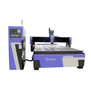 Machine de découpe cnc multifonctions en aluminium, 3m x 6m, atc 2040, pour le bois et l'aluminium