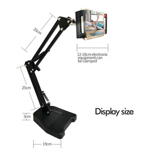 Soporte giratorio Flexible para brazo/cuello, cama Lazy de escritorio, soporte de montaje para tableta, soporte para teléfono móvil para escritorio, 360 - Product Image 5