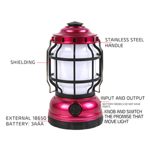 El más nuevo fabricante profesional impermeable Camping luces lámpara novela recargable linterna Llama luz al aire libre linternas - Product Image 4