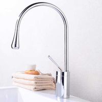 Robinet thermostatique de lavabo en laiton de haute qualité, finition or poli, robinets mélangeurs pour salle de bain, eau froide et chaude