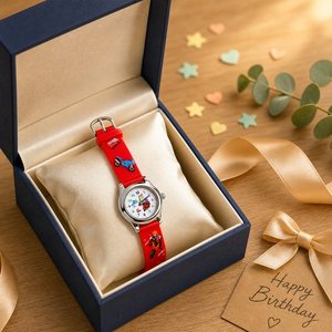 Reloj Infantil de 7 Temas de Dibujos Animados, Dinosaurio, Unicornio, Sirena, Analógico, Resistente al Agua - Product Image 6