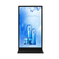Pantalla LCD Publicitaria de 75, 85 y 98 Pulgadas, 4K Full HD, Wifi, Táctil, con Soporte de Pie, Señalización Digital