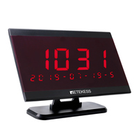 RETEKESS Sistema de paginación de llamadas inalámbricas de 999 canales, receptor de pantalla de transmisión de voz para tienda, Bar, cafetería, restaurante