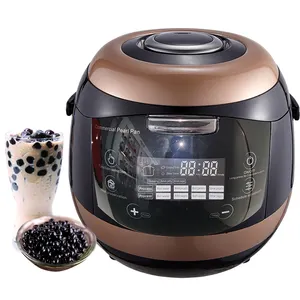 Boba machine Smart Tapioca Pearl Cooker 5L Large Capacity Commercial Milk Tea Equipment Automatic Cook Pearl sago 110V