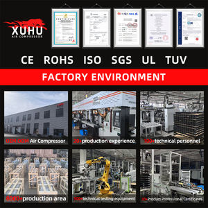 מדחס אוויר שקט ללא שמן 4 כוחות סוס, מדחס אוויר נייד ללא שמן לתעשייה עם מיכל 15 ליטר/30 ליטר/40 ליטר/60 ליטר/70 ליטר - Product Image 2