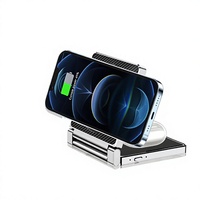 Vente directe d'usine, chargeur sans fil magnétique multifonctionnel 3 en 1, type C, chargeur rapide pour montre, téléphone, ordinateur de bureau