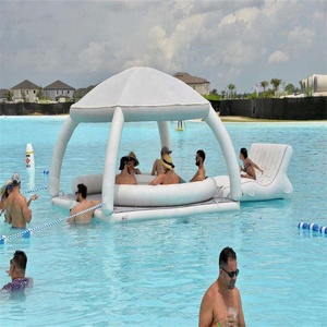2025 <span class=keywords><strong>Inflatable</strong></span> nước nổi đảo nền tảng và sofa <span class=keywords><strong>Inflatable</strong></span> biển nổi Dock chơi nước nổi lều cho người lớn - Product Image 5