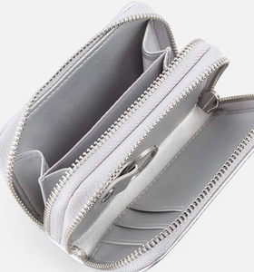 Portefeuille de luxe pour femme de haute qualité, fabriqué en usine, avec logo personnalisé tendance, grande capacité pour cartes - Product Image 2