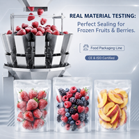 Machine d'emballage verticale automatique haute vitesse pour chips de pommes de terre et snacks soufflés