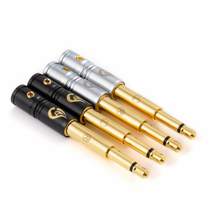 Connecteur mono plaqué or Mini 3,5 mm pour Meze99 Classics 99neo ANTONIO 99 <span class=keywords><strong>NEO</strong></span> <span class=keywords><strong>NOIR</strong></span> - Product Image 6