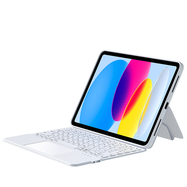 Foldable Stand Multi Angle Slim Lightweight Keyboard Protective Case iPad Detachable Magnetic Keyboard