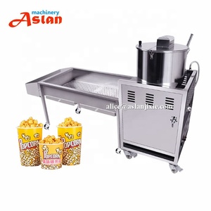 Rạp chiếu phim Kem bơ hình cầu bỏng ngô làm trộn máy/bỏng ngô làm cho dây chuyền sản xuất - Product Image 1