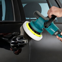 Polisseuse orbitale ronde sans fil à vitesse variable, machine à cirer portable, bricolage, batterie 3AH avec service OEM/ODM