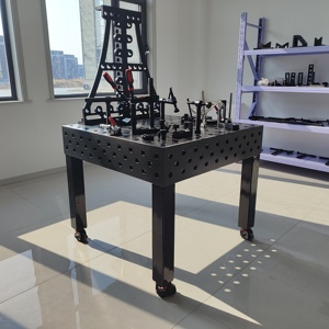 Table de soudage professionnelle en fonte modulaire robuste, nouvelle fabrication métallique 3D personnalisée pour stations de soudage - Product Image 4