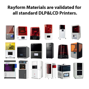 Resina Ibrida ad Alta Temperatura per Stampa 3D Rayform, per Modelli Dentali Convenzionali e Corone Temporanee, Materiale Polimerico Durevole - Product Image 6