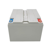 Boîtier de batterie au lithium vide en plastique ABS gris, moulage par injection, ES12-22, 12v 22ah, véhicule électrique, lithium Lifepo4