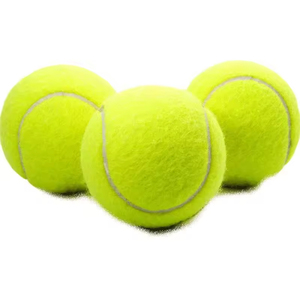 Ballon de tennis pour chien en caoutchouc, personnalisé avec logo, haute élasticité, flottant, imperméable, durable, interactif, pour l'entraînement en extérieur, vente en gros - Product Image 2