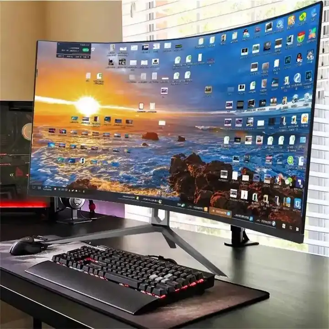Nereus 240Hz 1Ms Response Time Curved Monitor 27Inch Gaming Monitor 32 Inch 144Hz 165Hz 240Hz Computer Pc Display Screen Monitor