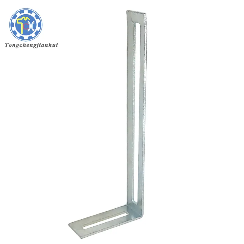 Индивидуальный штамповочный кронштейн для штамповки Плоского Листового Металла, Алюминиевый шлицевой L-образный кронштейн для ремонта углов