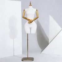 Mannequin femme BBL en mousse plastique, type épinglette, couleur personnalisée, grande taille, avec support réglable, pour présentation de robes, poitrine et hanches généreuses, Shining Star
