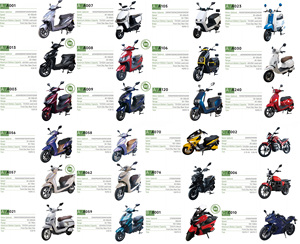 Motocicleta de Carreras CKD SKD de 12 Pulgadas, Alta Velocidad, 1100/1300W, 60km/h, Scooter de la Mejor Calidad para Adultos - Product Image 6