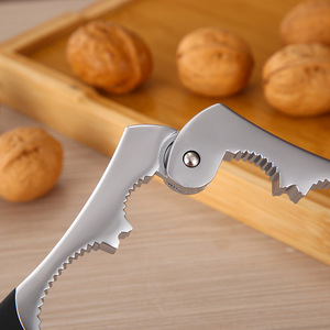 Dụng cụ nhà bếp Pecan Walnut công cụ kim loại tự chủ bền vững Hợp kim kẽm <span class=keywords><strong>nutcracker</strong></span> plier Clip hải sản sheller hạt dẻ mở - Product Image 4