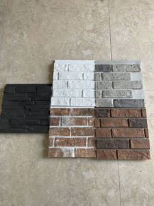 Panneau mural en fausse <span class=keywords><strong>brique</strong></span> polyuréthane, panneau mural <span class=keywords><strong>rouge</strong></span>, 1 pièce - Product Image 6