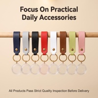 Kit DIY de porte-clés en acrylique pour cadre photo, pendentif rond de 35 mm pour cadeaux de mariage, cadeaux de fête, fabrication de souvenirs