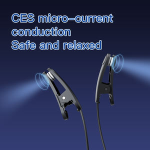 Clip de Oreja con Microcorriente CES para el Insomnio, Dispositivo de Estimulación Cerebral para Ayudar a Dormir, Eléctrico y con Alimentación USB para Uso en Casa y en el Automóvil - Product Image 4