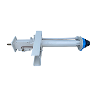Pompe à boue verticale à conception cantilever avec turbine à haute teneur en chrome pour les résidus miniers