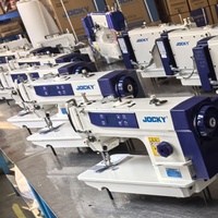 Machine à Coudre Industrielle Point Noué JOCKY JK200-D1 Entraînement Direct Monoaiguille Prix Textile pour Vêtements