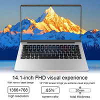 Nouvel Ordinateur Portable Mini 14 Pouces Celeron J4105 Dual Core 6 Go de RAM SSD 512 Go Clavier Anglais UE Vente en Gros OEM/ODM En Stock