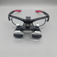 Mincin MC-X6 3.5X Dental Loupes Binocular Magnifying Glass Medical Magnifier Coated Optical Lens Clip Dentist Surgical Use