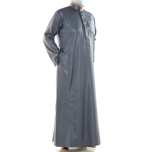 Abito in Tessuto di Poliestere Originale Prezzo di Fabbrica Alharamai Dubai/ Jalabiya Thobe/ <span class=keywords><strong>Abiti</strong></span> <span class=keywords><strong>Arabi</strong></span>/ Abbigliamento Islamico - Product Image 4