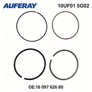 Jeu de segments de piston de qualité OEM STD 0.25 0.50 77mm pour Luxgen U6 1.6T PSA 10UF01 5G02 EP6FDTM OE 1609762680 Ajustement direct - Product Image 1