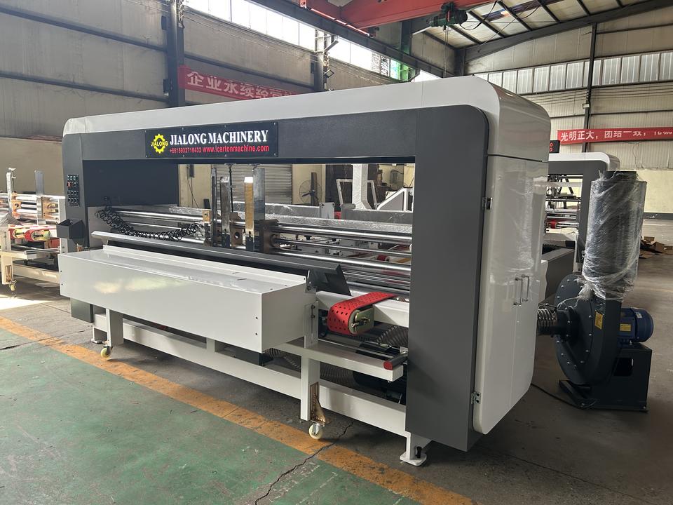 JIALONG Automatic Folder Gluer Corrugated Box Making Machine China Box ...