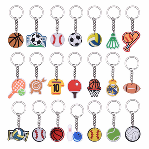 Penjualan langsung pabrik gantungan kunci kustom bahan ramah lingkungan hadiah promosi karet silikon Pvc dapat disesuaikan - Product Image 2