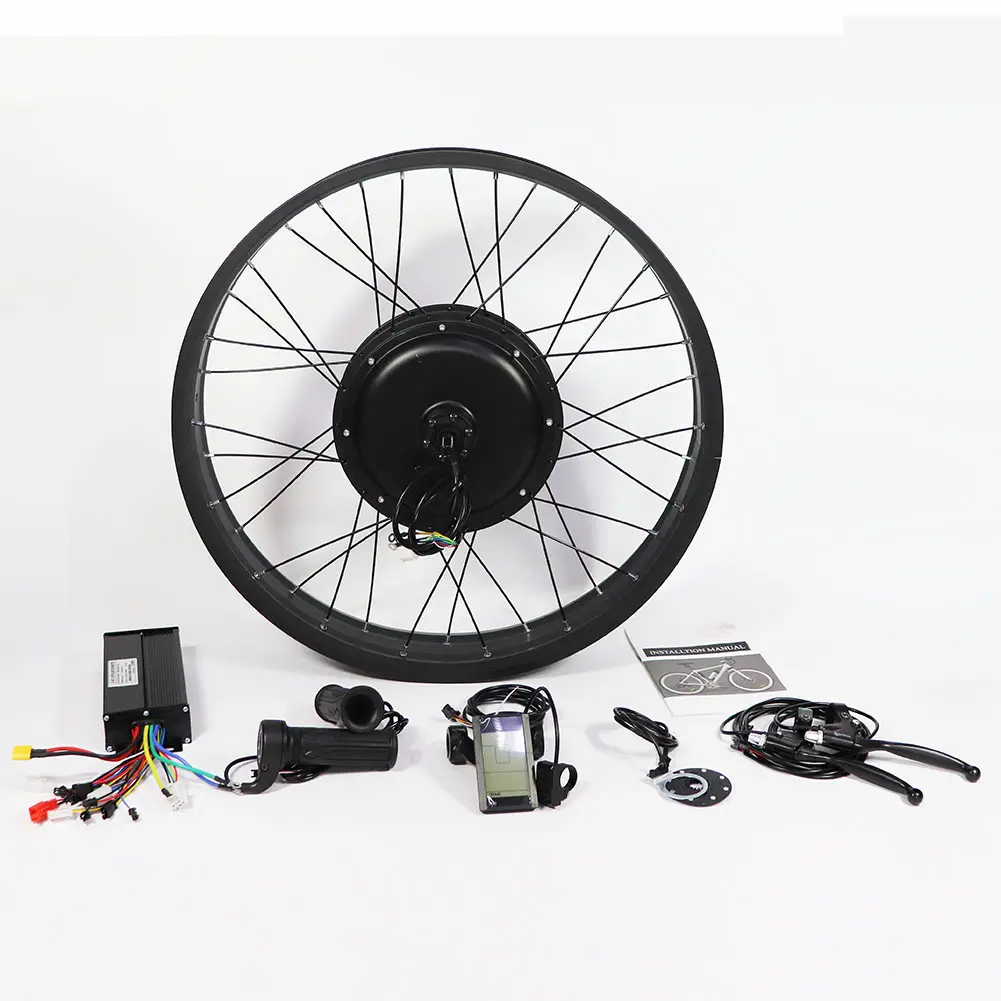 26 inç 48v 1500w büyük güç hub motor kiti yetişkin ebike bicycle_conversion_kit