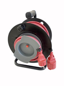 Enrouleur de câble rétractable multifonction <span class=keywords><strong>étanche</strong></span> IP44 SJTW, <span class=keywords><strong>rallonge</strong></span> Schuko certifiée CE 230V 3G1.5mm <span class=keywords><strong>25M</strong></span> - Product Image 4