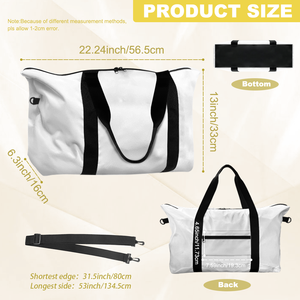 Sacs de voyage 2026 personnalisés à motif unique, portables avec bandoulière pour femme, élégants et polyvalents, ajoutent <span class=keywords><strong>un</strong></span> charme mature - Product Image 6