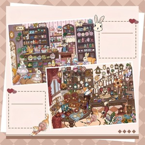 Extra Large 12.0 and Large 47.0 Series Landscape <strong>Stickers</strong> 3D Miniature Scenes Handmade <strong>DIY</strong> - Product Image 2