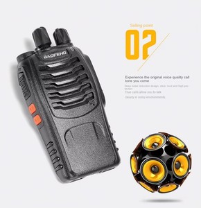 วิทยุสื่อสารแบบพกพา Baofeng BF-888S ราคาโรงงาน รุ่นอนาล็อก UHF รับส่งสัญญาณไร้สาย Baofeng 888S วิทยุแฮม - Product Image 1