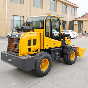 Máy xúc lật bánh xe giá cả phải chăng mới đạt tiêu chuẩn CE EPA Euro 5, dùng cho kỹ thuật đô thị, hệ dẫn động 4x4, bơm thủy lực, máy xúc lật đầu trước có thể thay thế - Product Image 3