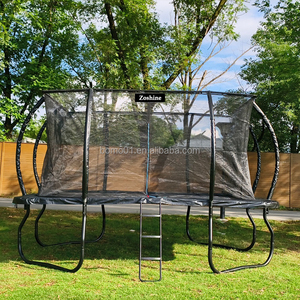 <span class=keywords><strong>Trampoline</strong></span> rectangulaire Zoshine 10x14FT - <span class=keywords><strong>Filet</strong></span> de sécurité intégré pour la famille, la gymnastique et l'entraînement en extérieur - Product Image 1