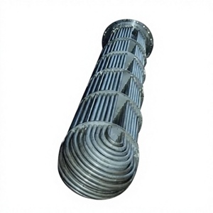 U <b>TUBE</b> BUNDLE Stainless Steel U <b>Tube</b> <b>Heat</b> Exchanger with Seamless Pipe for Water 220V 100kW Flow Capacity - Product Image 1