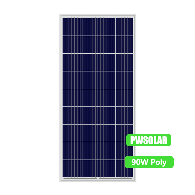 <strong>2026</strong> NEW Factory Price 90W 36 Cells PERC Poly All Black PWSOLAR PW90Wp-36P <strong>15</strong>% Efficiency 12-Year Warranty Photovoltaic Module