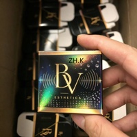 Étiquettes holographiques anti-contrefaçon de luxe pour flacons de 3 ml, 5 ml, 10 ml
