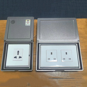 Smart OEM/ODM personalizzabile <span class=keywords><strong>presa</strong></span> a pavimento con Zigbee Network 16A/10A <span class=keywords><strong>corrente</strong></span> nominale 2 prese americane/Thai AC - Product Image 2