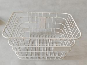 Cestino in rete metallica rettangolare sostenibile per cucina domestica, articoli vari, Design eco-friendly in metallo - Product Image 2